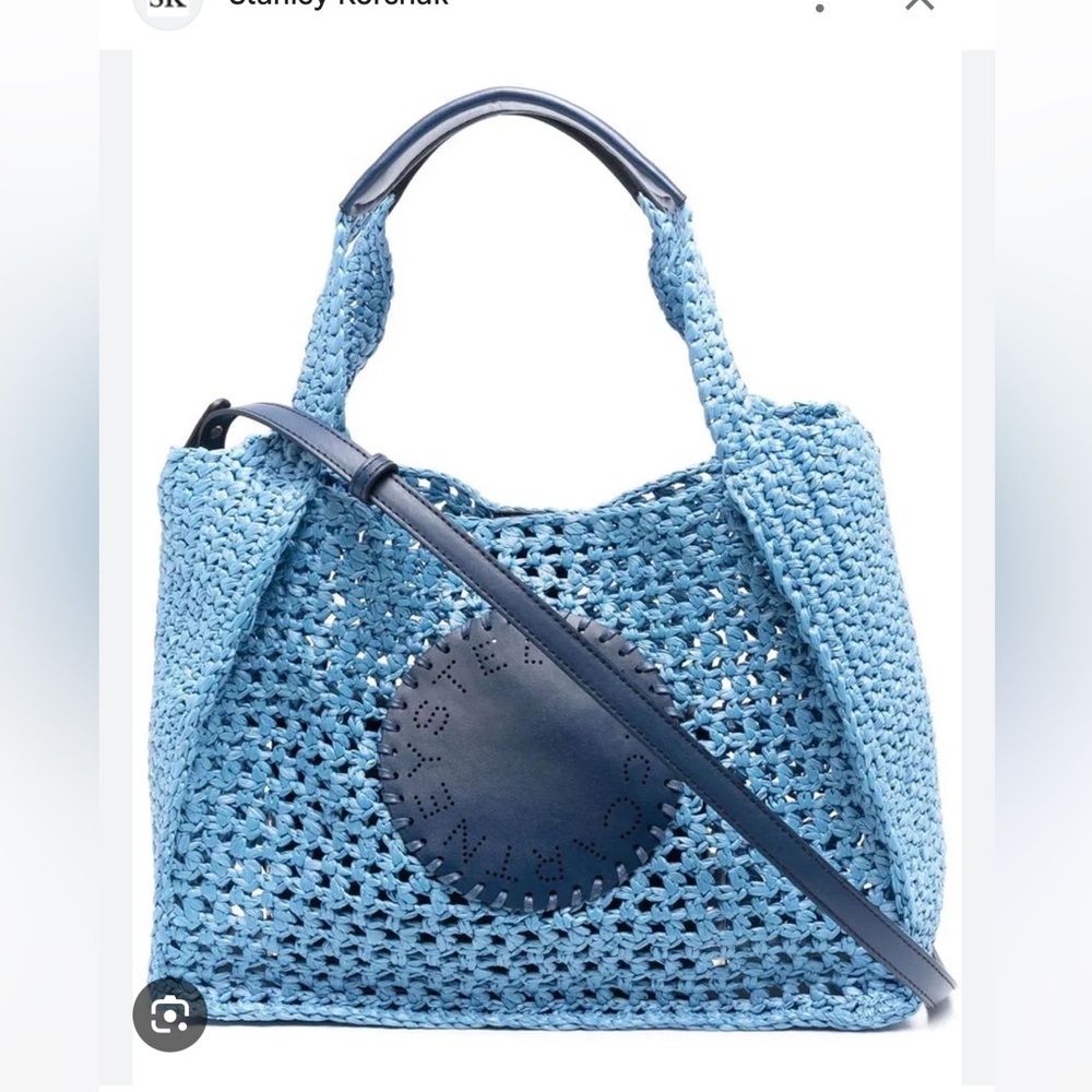 ❗️SOLD❗️Authentic Stella McCartney raffia crossbody bag